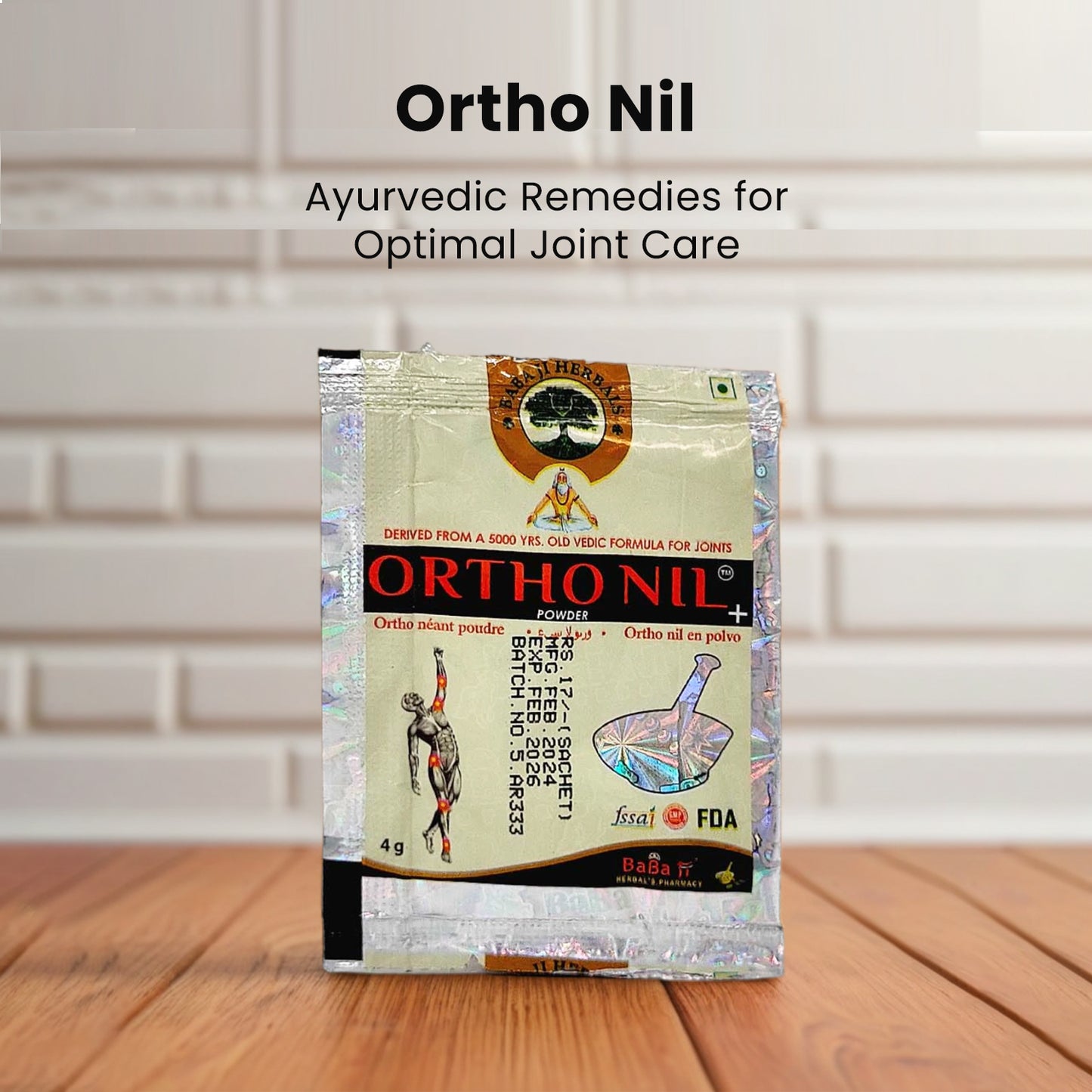 Ortho Nil: Ayurvedic Remedies for Optimal Joint Care